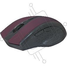 Мышь беспроводная Defender Accura MM-665 красный, 1600 dpi, радиоканал, USB, кнопки - 6