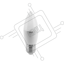 Лампа GAUSS LED Elementary Candle 6W E27 2700K  арт.LD33216