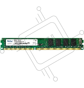 Память Netac 4GB DDR3 1600MHz CL11 1.5V / NTBSD3P16SP-04
