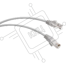 Патч-корд WRline WR-PC-RJ45-UTP-5E-0.5-GY UTP RJ-45 вил.-вилка RJ-45 кат.5E 0.5м серый LSZH