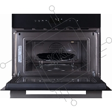 Встраиваемая электрическая духовка Graude MWG 45.0 S / 594 х 455 х 486 мм, 8 режимов нагрева,Решетка/решетка для выпекания поставляется опционально, Защита от детей,Дверца с 3х-слойным остеклением,Рабочая камера из нержавеющей стали, Блокировка дверцы,Реж