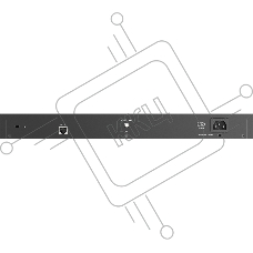 Сетевой коммутатор Smart L2 Surveillance Switch 24х1000Base-T PoE (8 PoE ports 802.3bt 90W), 4xCombo 1000Base-T PoE/SFP, PoE Budget 518W, Long-range PoE up to 250m