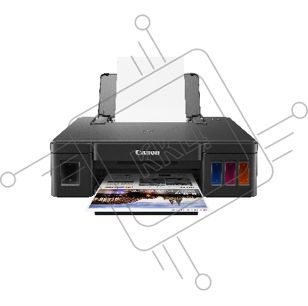 Принтер Canon PIXMA G1410, 4-цветный струйный СНПЧ A4, 8.8 (5 цв) изобр./мин, 4800x1200 dpi, подача: 100 лист., USB, печать фотографий, печать без полей