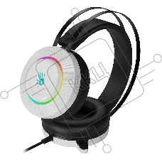 Наушники с микрофоном A4Tech Bloody G521 белый 2.3м мониторные оголовье (G521 (WHITE))