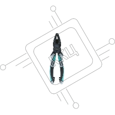 Пассатижи Sturm! 1020-13-1-180 180мм, CrV,+30% к силе реза, тефлоновое покрытие,TPE рукоятки Пассатижи Sturm! 1020-13-1-180 180мм, CrV,+30% к силе реза, тефлоновое покрытие,TPE рукоятки