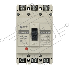 Выключатель автоматический 3п ВА-99М 100/40А 35кА PROxima EKF mccb99-100-40m