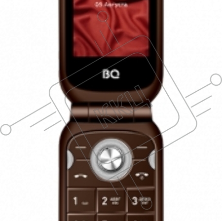 Стационарный телефон BQ 2451 Daze Red