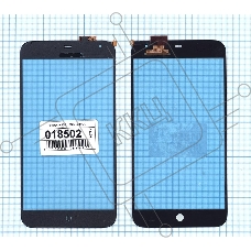 Сенсорное стекло (тачскрин) для Meizu MX3 черное