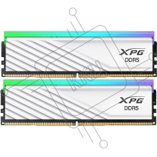 Оперативная память XPG Lancer Blade, DDR5, 32GB (2x16GB), 6400MHz, CL32, DIMM, с радиаторами, RGB, белый