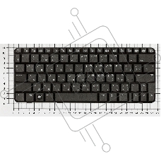 Клавиатура для ноутбука HP PavilionTX1000 TX2000 TX2100 TX2500 черная