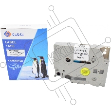 Картридж ленточный G&G GG-TZE221 черный на белом 9x8 для Brother 1010/1280/1280VP/2700VP