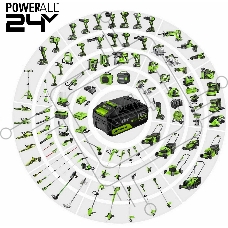 Циркулярная пила (дисковая) Greenworks G24MCS (ручная) D диска.:120мм (1501207CUA)