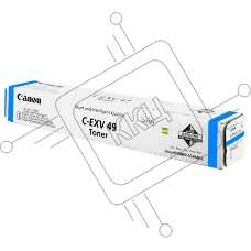 Картридж лазерный Canon C-EXV49C (8525B002) голубой (19 000 стр.) для Canon imageRUNNER ADVANCE серий C3300, C3500, DX C3700, DX C3800