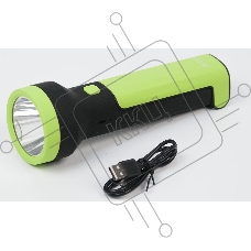 Фонарь ручной модель GFL203 3W 150lm Li-ion 1200mAh LED 1/10/80