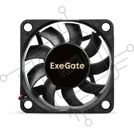 Вентилятор 12В DC ExeGate ExtraPower EP06015S2P (60x60x15 мм, Sleeve bearing (подшипник скольжения), 2pin, 4800RPM, 32dBA)