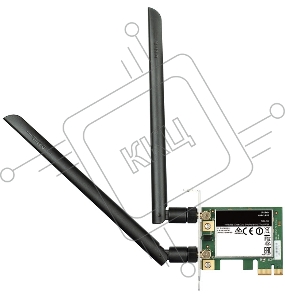 Сетевой адаптер WiFi D-Link DWA-582/RU/10/B1A DWA-582 PCI Express (ант.внеш.съем) 2ант.