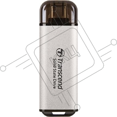 Накопитель SSD Transcend USB-C 2TB TS2TESD300S ESD300 серебристый