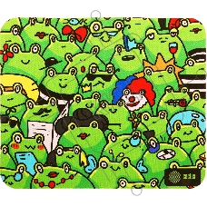 Коврик для мыши Cactus Frogs 300x250x3мм (CS-MPC-D09M)