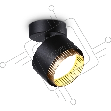 Светильник Ambrella light TN71282 BK/GD черный/золото GX53 max 12W D95*137