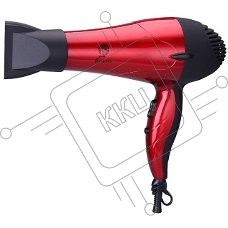 Фен ВАСИЛИСА ФН4-1400 черный с красным: 1400Вт, холодный обдув