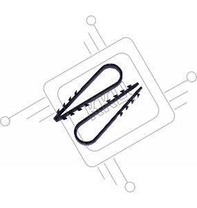 Дюбель-хомут нейлоновый PROconnect 5-10 мм, черный, упаковка 100 шт.