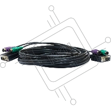 Кабель D-Link DKVM-CB/A4A 1.8м черный