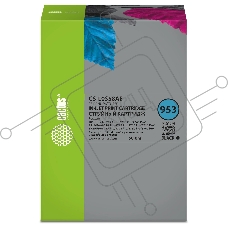 Картридж струйный Cactus CS-L0S58AE 953 черный (30 мл) для HP OJ 7720 Pro/7730/7740/8210