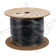 Кабель Cablexpert FPC-5051E-4-CU-OUT, FTP outdoor 4x2x0.51, медный, FLUKE TEST, кат.5e, однож., 305м, катушка, черный