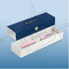 Ручка перьевая Waterman Graduate Allure Pastel Colors (2105225) Macaron Pink Lacquer F сталь нержавеющая подар.кор.