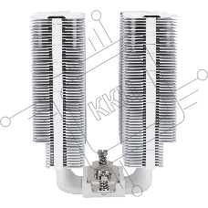 Кулер для процессора/ Thermalright Peerless Assassin 120 White (4-pin PWM, 157mm, Ni/CU, 6x6mm, 2x120mm, 66.17CFM, 25.6dBA, 1550RPM, S: 1700, 1200, 20XX, 115X, AM5, AM4)