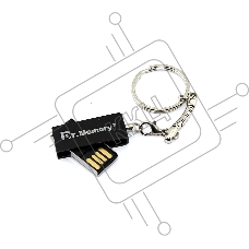 Флешка USB Dr. Memory 005 8Гб, USB 2.0, серебристый