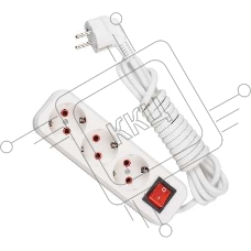 Удлинитель 3х3м с заземл. 16А IP20 с выкл. Lezard 720-0303-302