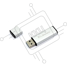 Флешка USB Dr. Memory 009 8Гб, USB 3.0, серебристый