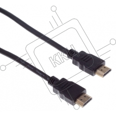 Кабель аудио-видео Buro HDMI (m)/HDMI (m) 1.8м. феррит.кольца позолоченные контакты черный