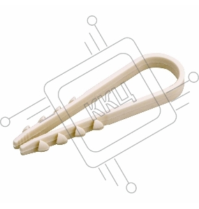 Дюбель-хомут нейлоновый PROconnect 11-18 мм, белый, упаковка 100 шт.