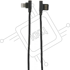 Кабель Redline Fit УТ000015522 Lightning (m) USB A(m) 1м черный