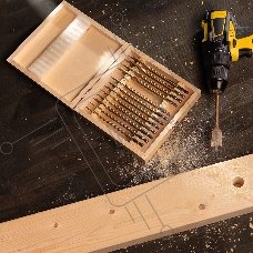 Набор сверл Matrix перовых по дереву, 6-8-10-12-13-14-16-18-19-20-22-24-25 мм 13 шт дерев Набор сверл Matrix перовых по дереву, 6-8-10-12-13-14-16-18-19-20-22-24-25 мм 13 шт дерев