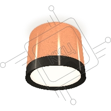 Светильник Ambrella Light XS8122001 PPG/PBK золото розовое полированное/черный полированный GX53 (C8122, N8113)