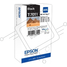 Струйный картридж EPSON C13T70114010 WP 4000/4500 Series Ink XXL Cartridge Black 3.4k