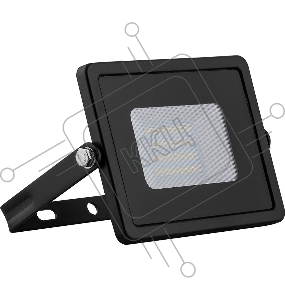Прожектор светодиодный FERON 29495  2835 SMD 30W 4000K IP65, черный с матовым стеклом, LL-920