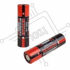 Аккумулятор 18650 unprotected Li-ion 3000 mAH 3.7 В Rexant