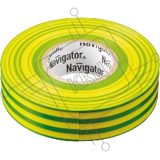 Изолента ПВХ 15мм (рул.20м) жел/зел. NIT-B15-20/YG Navigator 71108