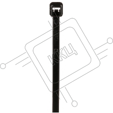 Стяжка пластиковая Panduit PLT2M-M30 203x2.5мм (упак:1000шт) нейлон погодостойкий внешний (-60/+115) черный