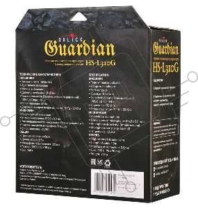 Наушники с микрофоном Oklick Guardian HS-L310G черный 1.5м мониторы оголовье (LPS-1530)