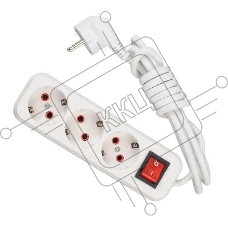 Удлинитель 3х2м с заземл. 16А IP20 с выкл. Lezard 720-0302-302