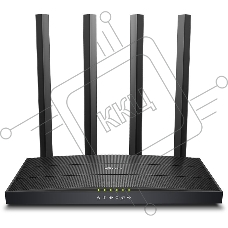 Роутер беспроводной TP-Link Archer C6U AC1200 10/100/1000BASE-TX/4G ready черный