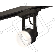 Светильник Ambrella light XT6602085 PBK/FR черный полированный/белый матовый MR16 GU10 (C6602, N6248)
