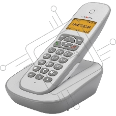 Радиотелефон teXet TX-D4505A Dect белый-серый