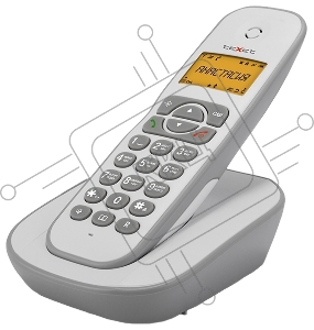 Радиотелефоны teXet TX-D4505A Dect белый-серый