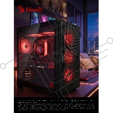 ПК Bloody BD-PC RAB84T2 TWR Ryzen 5 7500F (3.7) 32Gb SSD1Tb RTX5060 8Gb Windows 11 Home 64 2.5xGbitEth 650W черный (RUS) (2142036)